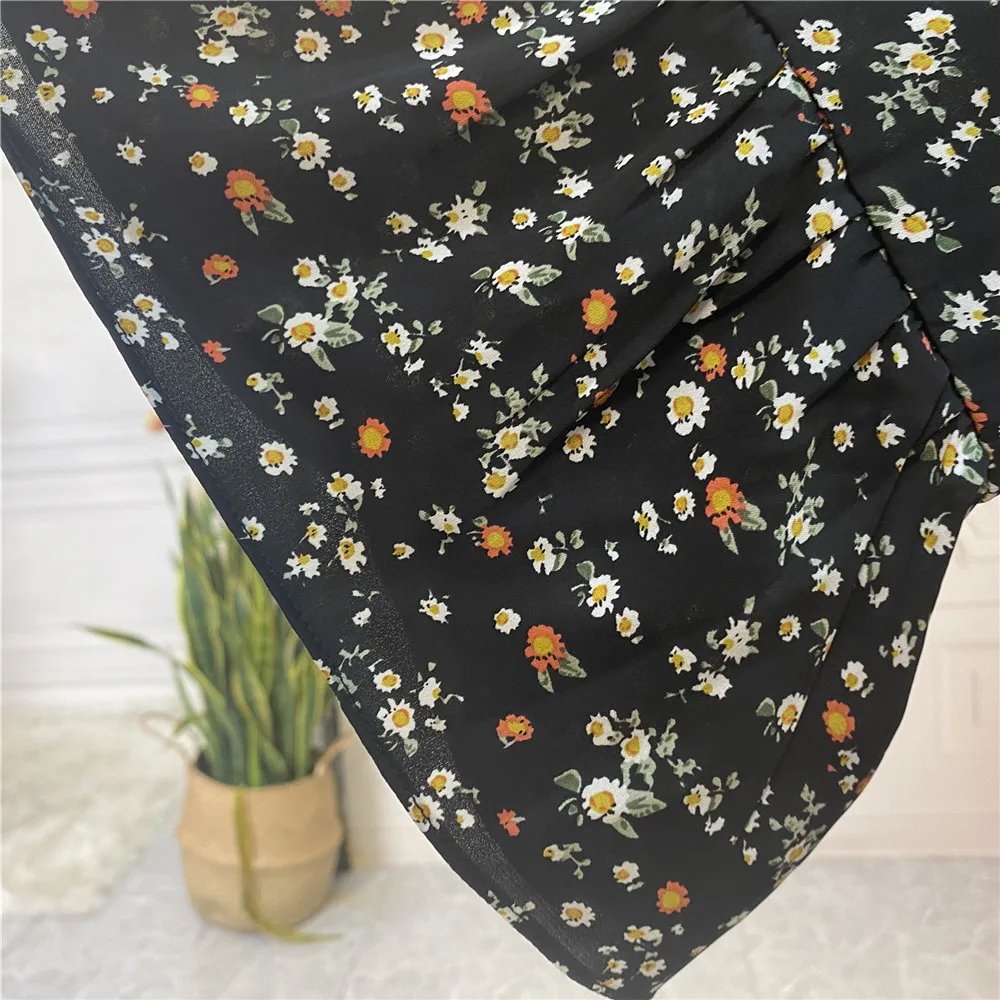 Eid Mubarak Muslim Fashion Hijab Dress Floral Printed Abayas for Women Turkish Dresses Dubai Abaya Islamic Clothing Kaftan Robe