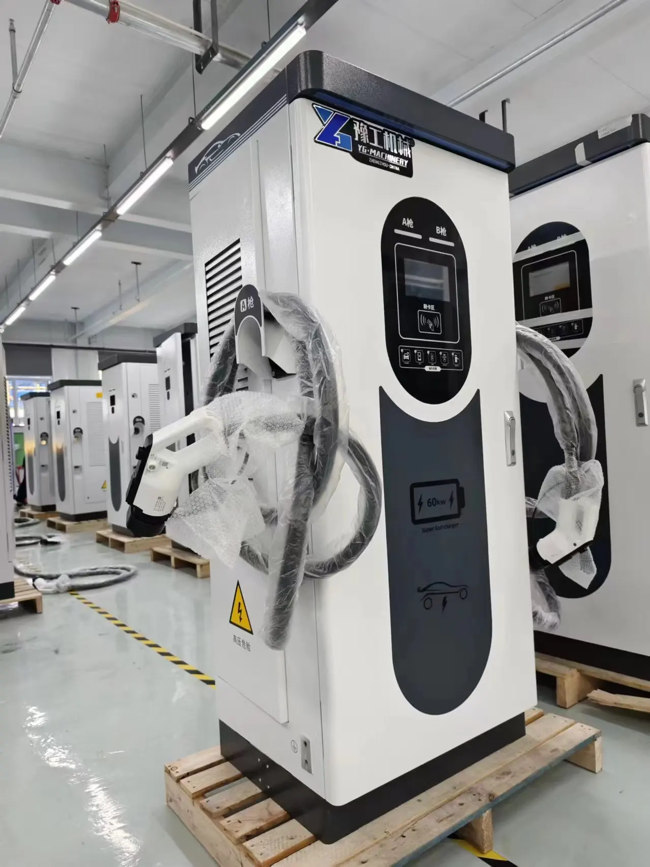 60 кВт 120 160 80 140 DC быстрое зарядное устройство EV Автомобильная станция Dc