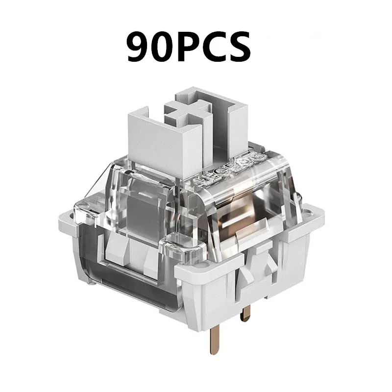 

Переключатели LEOBOG GreyWood V3 линейные серого цвета