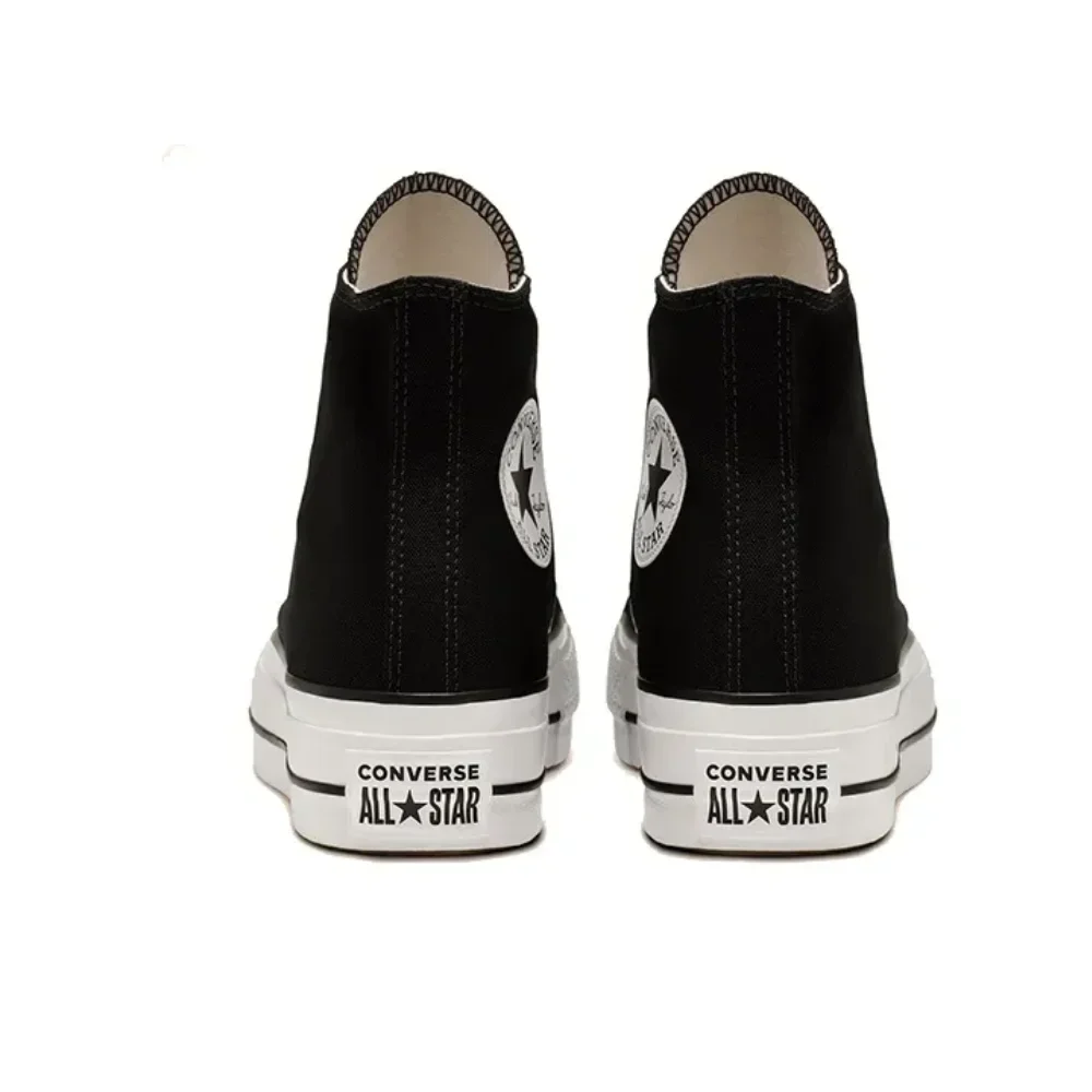Классические универсальные высокие парусиновые женские туфли Converse All Star Lift с