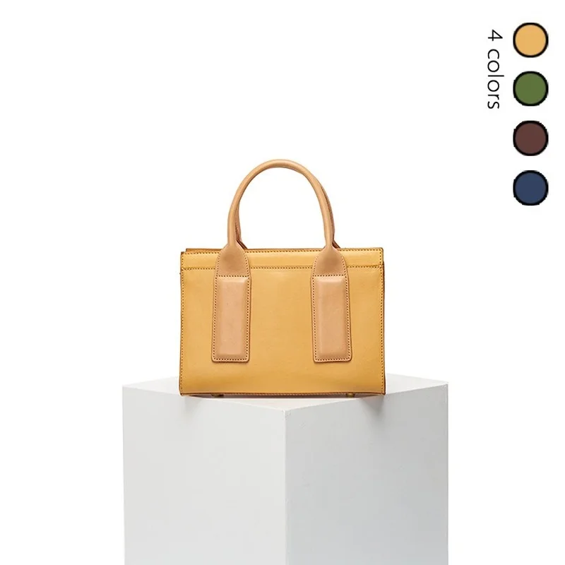 

Женская сумка через плечо из воловьей кожи, в простом стиле