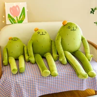 aomede 100cm cute soft cactus plush toys office nap stuffed animal pillow home comfort cushion christmas gift doll for kids girl