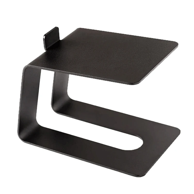 

Desktop Speaker Stand Universal Tabletop Stand Metal Bracket Holder for Most Computer Speakers Equipments