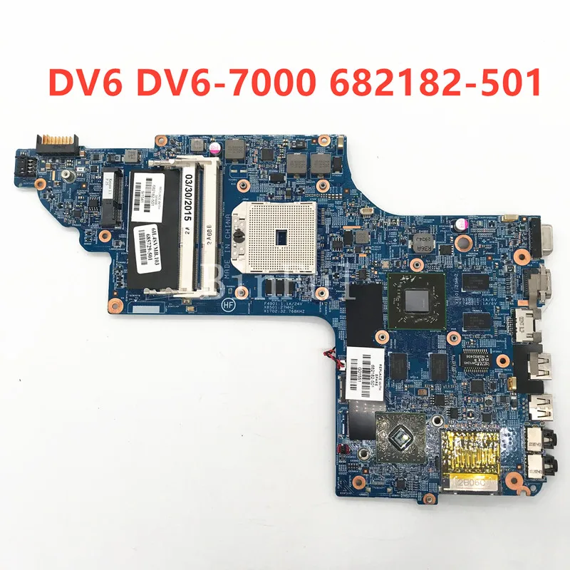 

Mainboard 682182-501 682182-601 682182-001 685729-501 685729-001 For HP DV6 DV6-7000 Laptop Motherboard 100% Full Tested Good