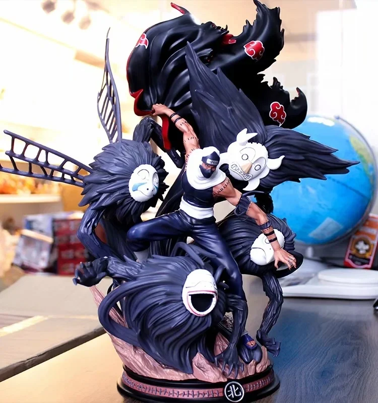 

Статуя Akatsuki Kakuzu, модель с цветной коробкой, ручная работа