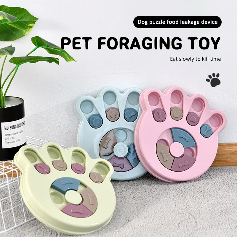 

Dog Puzzle Toys Increase IQ Interactive Slow Dispensing Feeding Pet Dog Training Games Feeder For Small Medium Dog Puppy