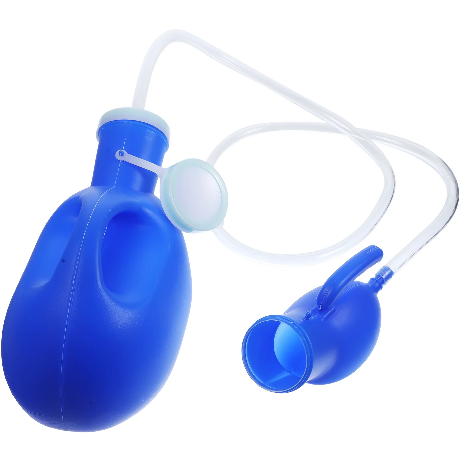 

Портативный мочеприемник для мужчин, бутылка 2000 мл для дома, кемпинга, путешествий, чрезвычайных ситуаций (синий)