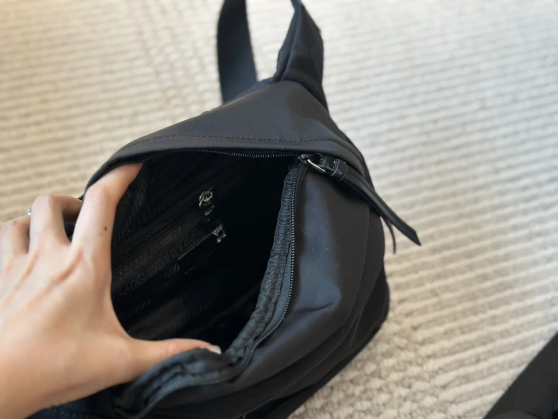 в стиле PRADA новая женская сумка кошелек через плечо сумка-мессенджер подмышками