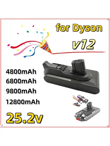 Аккумулятор KEPAH для Dyson V12 12800 мАч