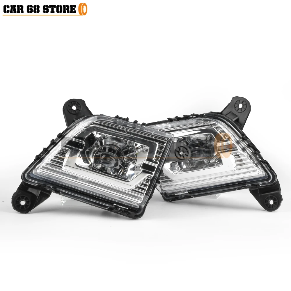 Новинка 2022 светодиодные дневные ходовые огни противотуманные фары передние s для