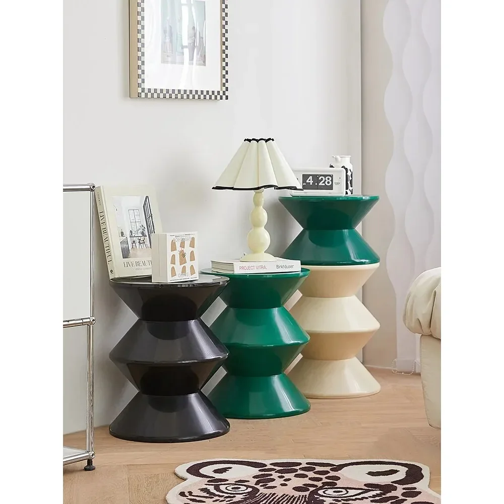 Круглый журнальный столик пластиковая Скандинавская мебель для дома гостиной