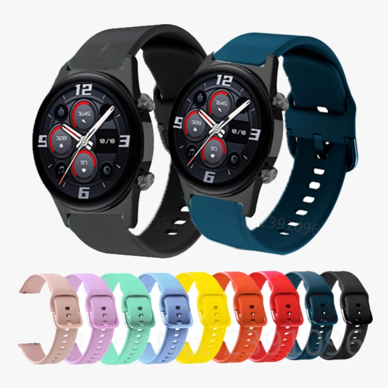 Силиконовый браслет FIFATA для Huawei Honor Watch GT 2 Pro / GS ремешок смарт-часов 2e/GT2 Magic 46 мм 42