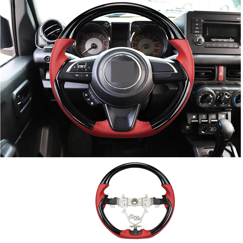 Автомобильный руль из алюминиевого сплава/АБС-пластика/натуральной кожи