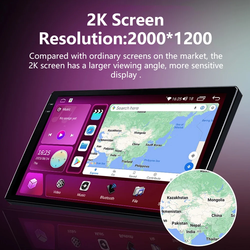 2Din Android 13 для Kia Ceed Cee ɽ 2 JD 2012-2018 Автомагнитола мультимедийный видеоплеер