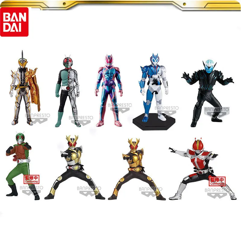 

Bandai Original Kamen Rider Zero-One Anime Action Figures Ground Form Skyrider Vice Revice REVICE Classic Collection Kids Toys