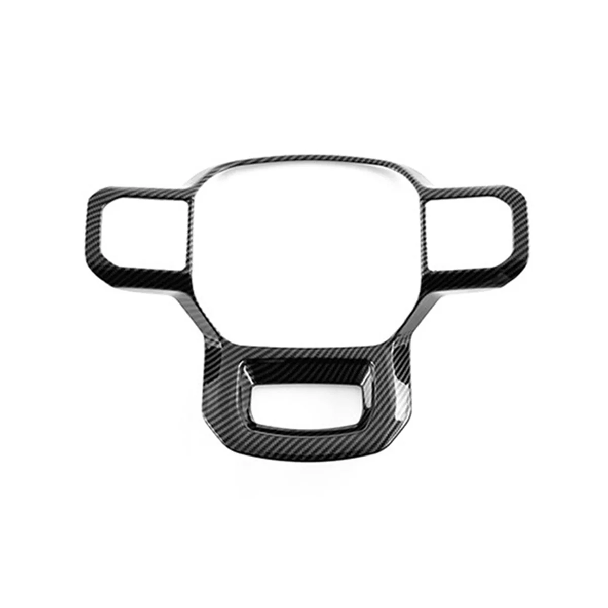 

Автомобильная панель рулевого колеса из углеродного волокна, отделка, наклейка на раму для Ford F150 2021 2022 2023