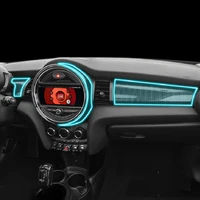 for mini cooper s 2016 2022 car interior center console transparent tpu protective film anti scratch repair film accessories