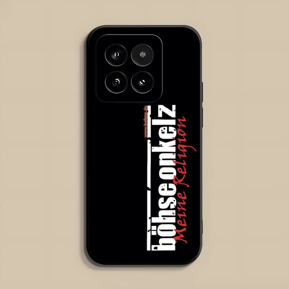Силиконовый чехол B-Bohse O-Onkelz Band для телефона Redmi Note 15 A7 Xiaomi 17 Ultra 15 14 Pro Plus 4G 5G (art.: 3920db07aa85a) - 3920db07aa85a