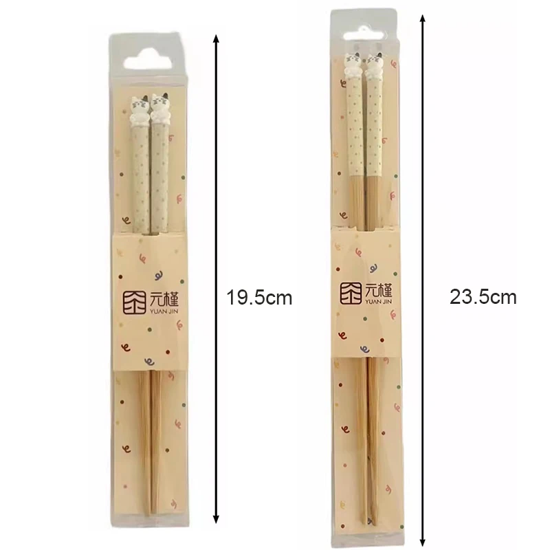 Китайские палочки для еды Kawaii Bear милые деревянные корейские японские фотообои