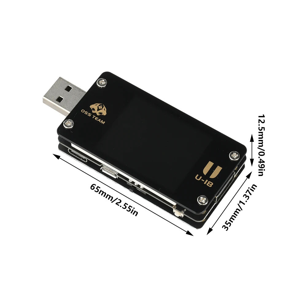 

Aideepen USB-A Измеритель тока и напряжения