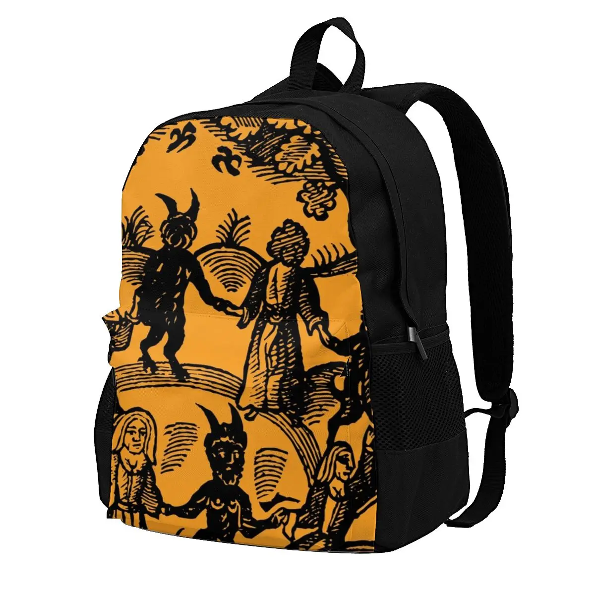 

Рюкзак сатана с надписью «Cat Got Your Soul»