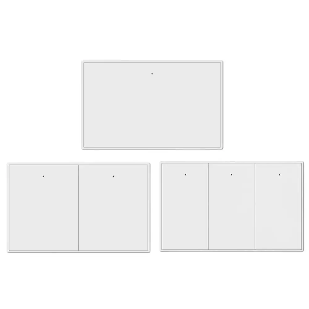 Умный выключатель Yagusmart Tuya Zigbee, настенный переключатель с нажимными кнопками, для умного дома, с голосовым управлением, без нейтрального управления