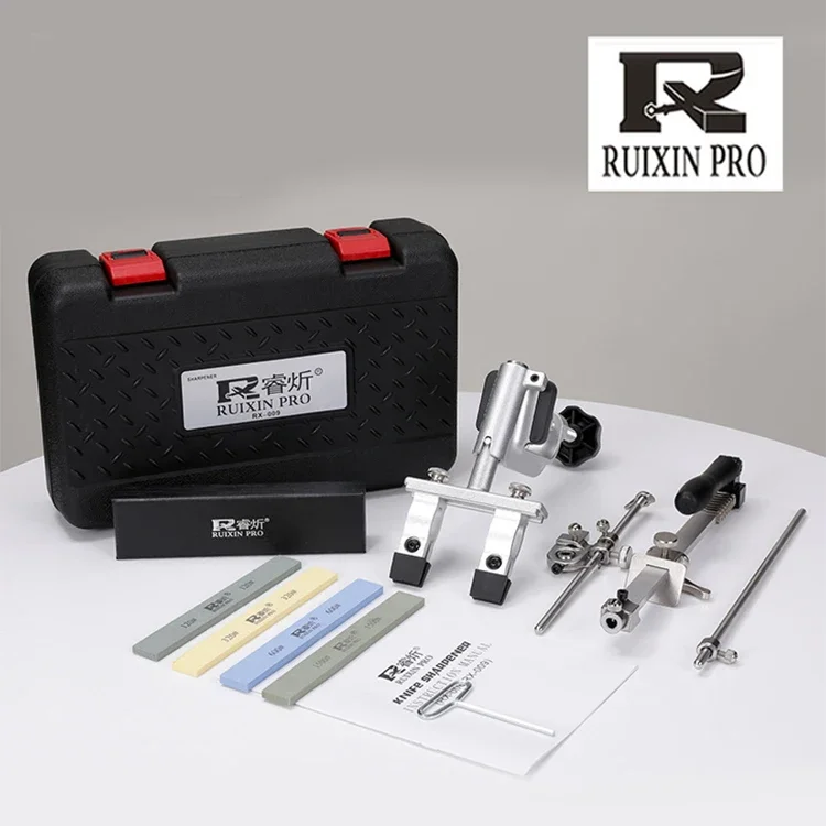 

New RUIXIN PRO RX 009 Fixed Angle Knife Sharpener Kitchen Tools Accessories Knives Sharpener Sharpening Stone Whetstone