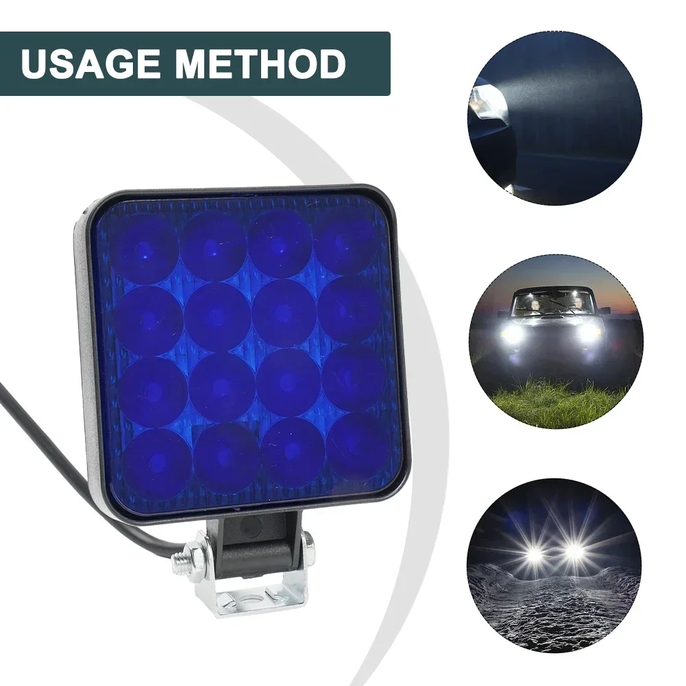 Фонарь Рабочая лампа 12 В/24 В 48 Вт 16 светодиодов ABS и светильник грузовик