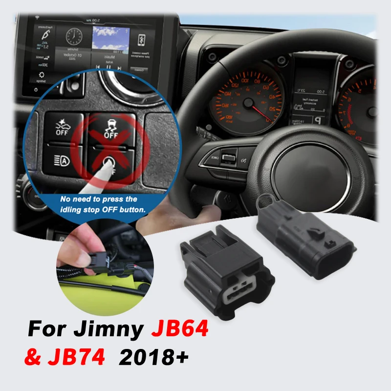 Фото Автомобильный стоп-канситель холостого хода Eliminato для Suzuki Jimny JB64 JB74W JC74 2019 2020 2021 2024 2025 3-дверный 5-дверный №1
