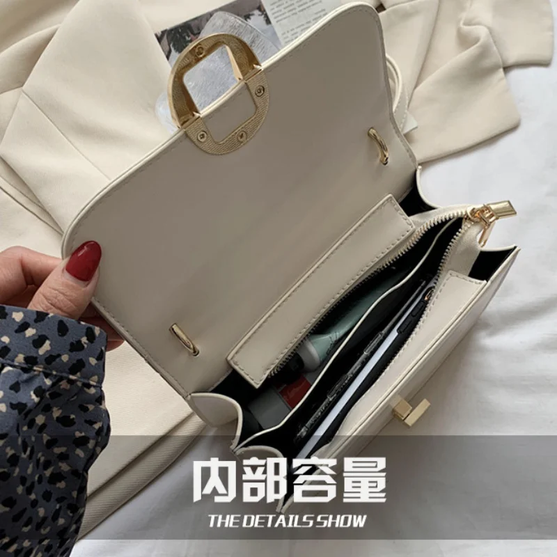 Women's Retro Fashion Shoulder Small Square Bags Luxury Trend Crossbody Underarm сумка женская Purses and Handbags Free Shipping