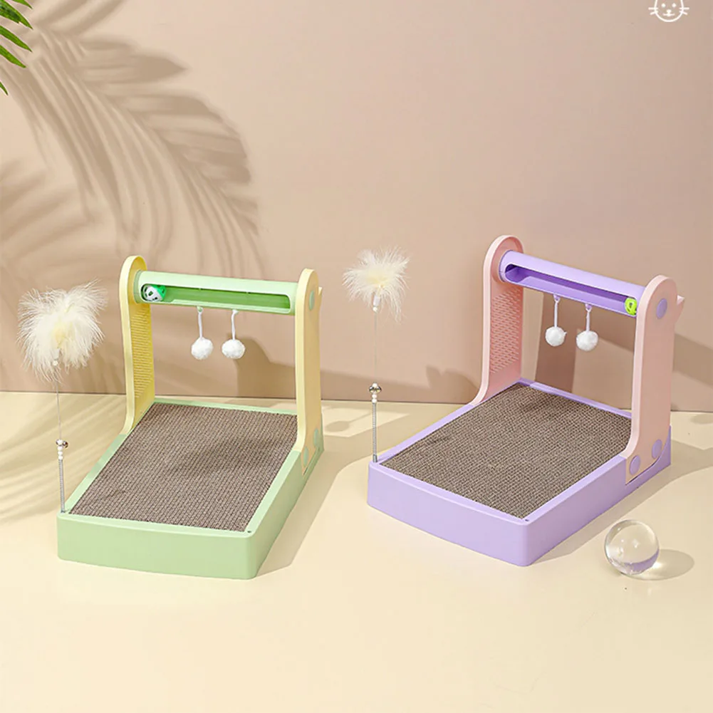 

Cat Scratcher Ball Toys Wear-resistant Scratching Post Cat Climbing Frame Board Toy Kitten Pet Supplies