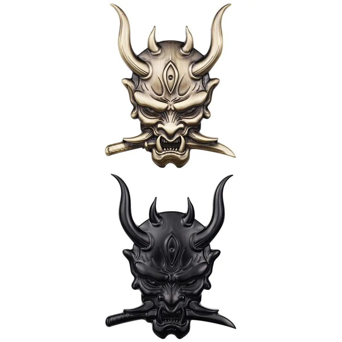 

2PCS Japanese Oni Samurai Sticker for Car Motorcycle Decoration Sticker