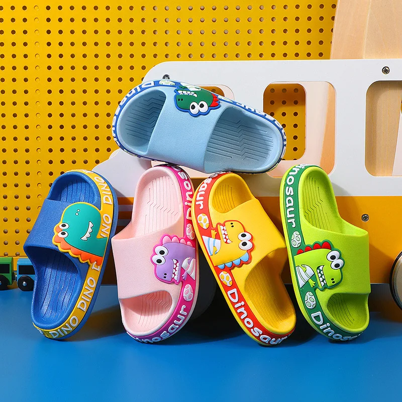 2022 Children's Clogs Cartoon Garden Shoes for Girls Croc Beach Slides New Fashion Kid's Slippers Boys Shark Clogs Slipstop