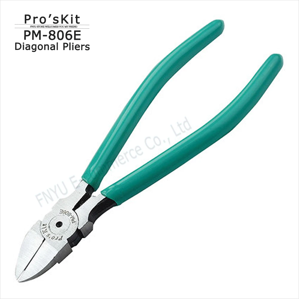 

Диагональные плоскогубцы PM-806E Pro'sKit, ручной инструмент, плоскогубцы для резки кабеля, точные кусачки для резки диагонального кабеля