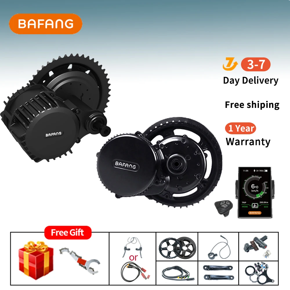 

Bafang 1000W 750W 500W 350W 250W 52V 48V 36V Mid Drive Motor 8Fun Ebike Electric Motor Kit BBSHD BBS02B BBS03 BBS02 BBS01