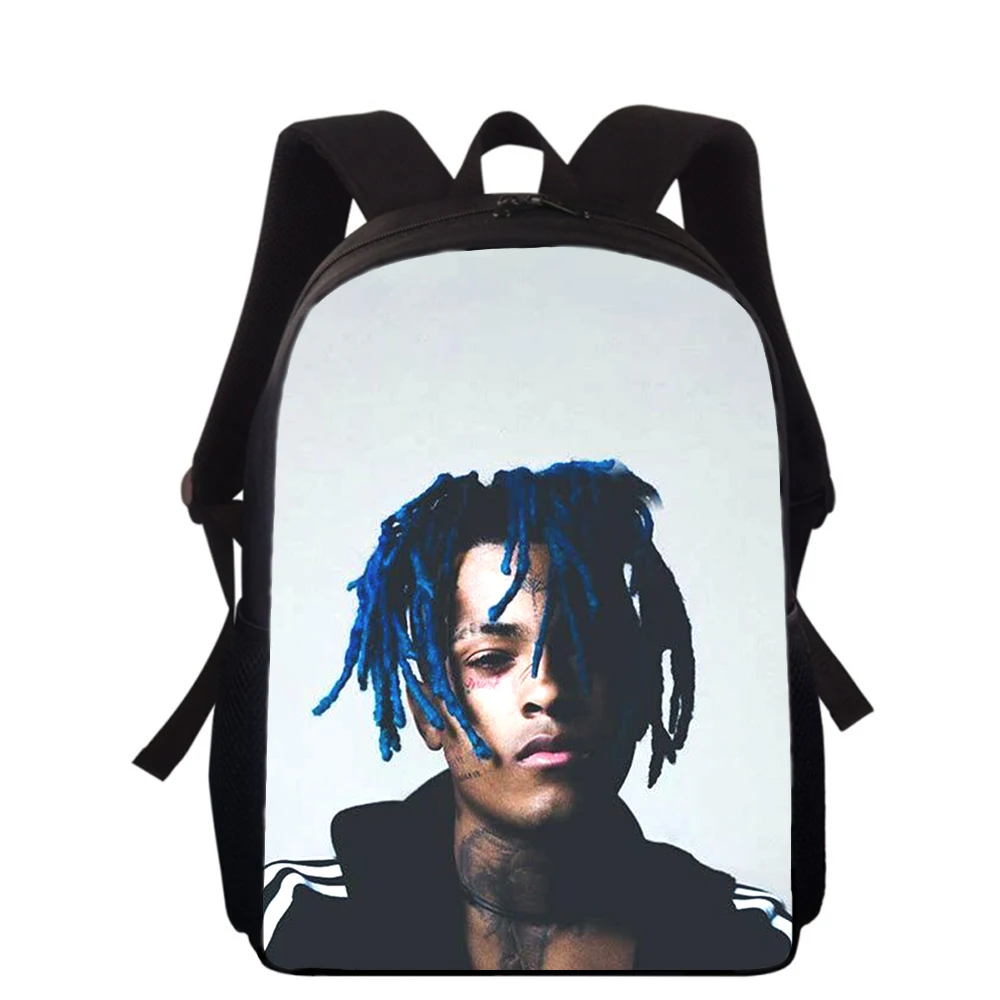 Xxxtentacion Rapper 15” 3D Print Kids Backpack Primary School Bags for Boys Girls Back Pack Students School Book Bags