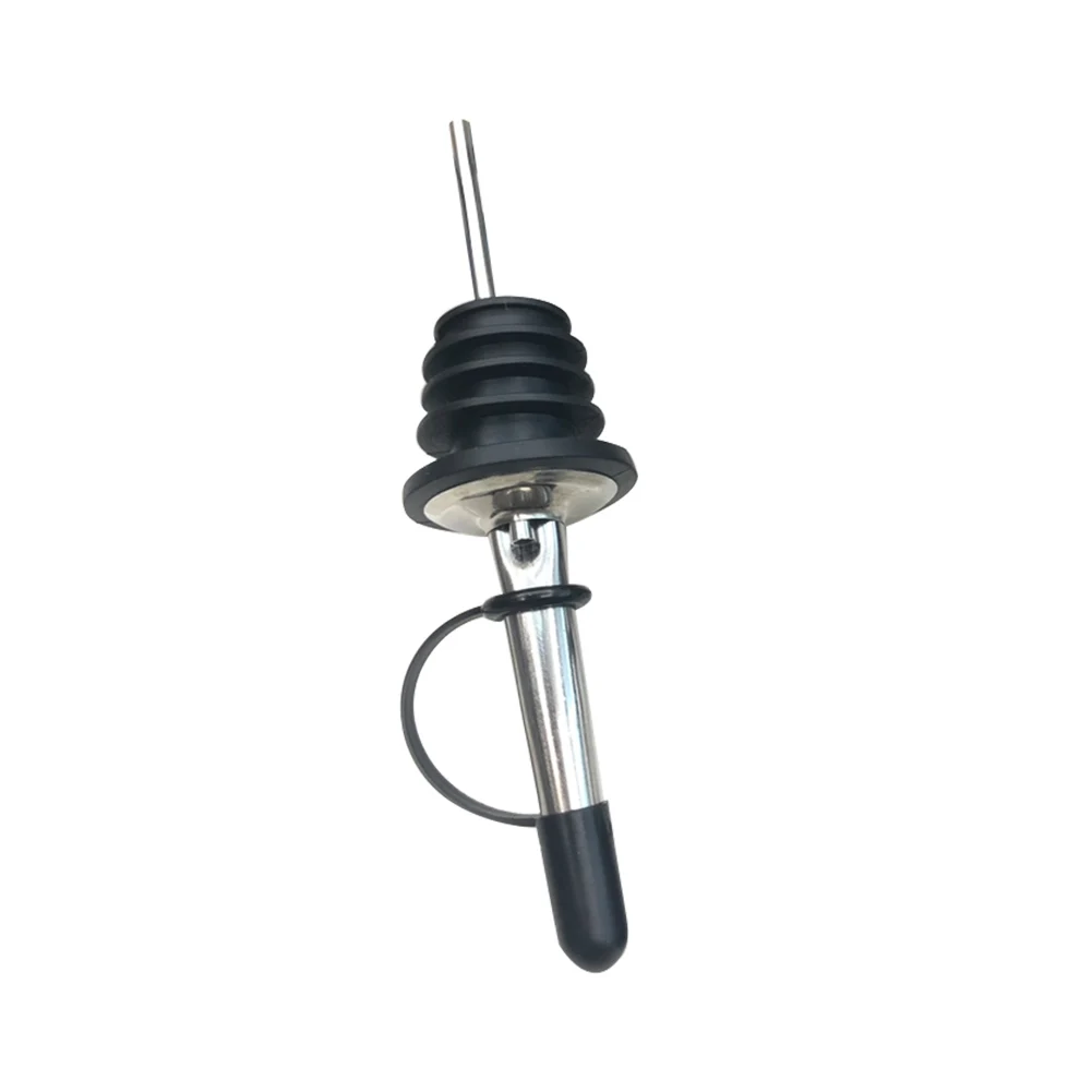 

24pcs Leakproof Accessories Whiskey Bar Liquor Bottle Home Easy Clean Oil Stopper With Dust Cap Pour Spout Stainless Steel Party