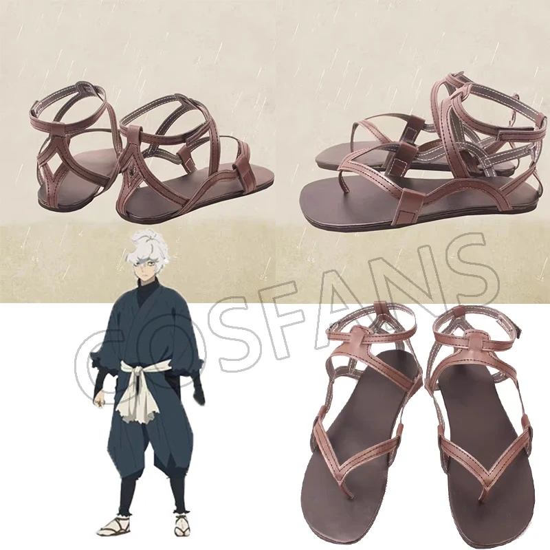 Аниме Jigoku Raku Gabimaru косплей обувь парик реквизит сапоги Хэллоуин для женщин мужчин
