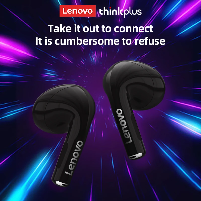 Original Lenovo LP80 Pro Bluetooth Wireless Headphones With RGB Lights Sports Fashion Earphone Low Latency Gaming Headset images - 6