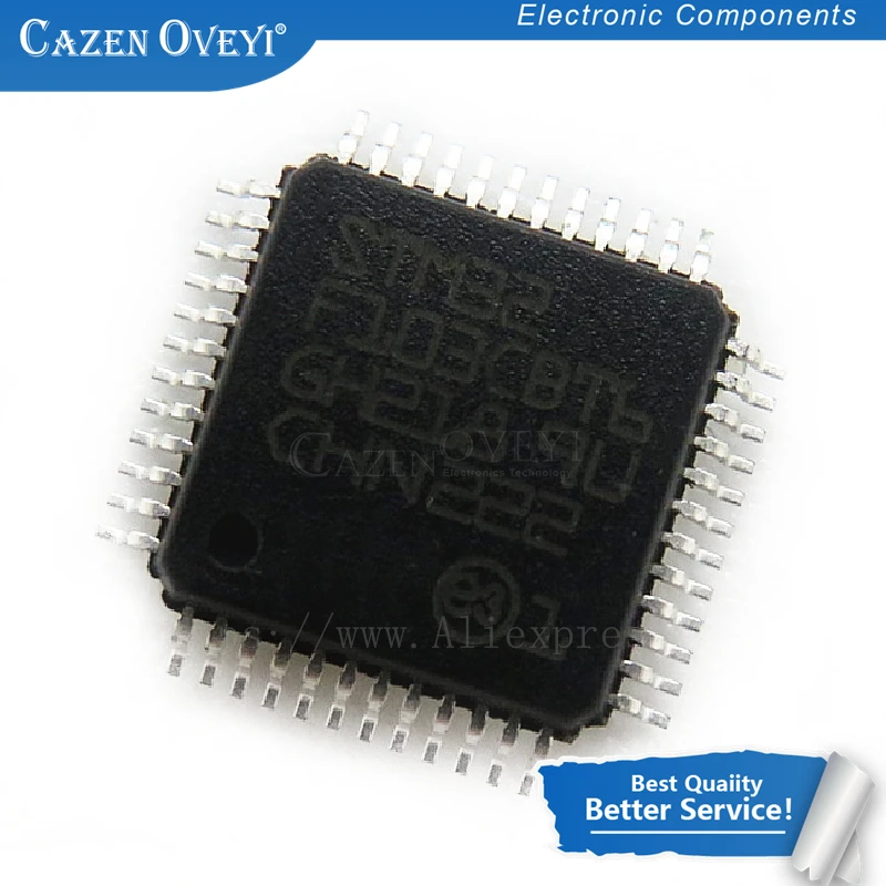 STM32F101VCT6 STM32F102CBT6 STM32F103C6T6A STM32F103C8T6 STM32F103CBT6 STM32F103R8T6 STM32F103RBT6 STM32F103RCT6 STM32F103RET6