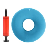 round rubber inflatable pvc pillow ring seat pad hemorrhoid medical great for wheelchairs free pump vinyl bed sores 34x12 cm