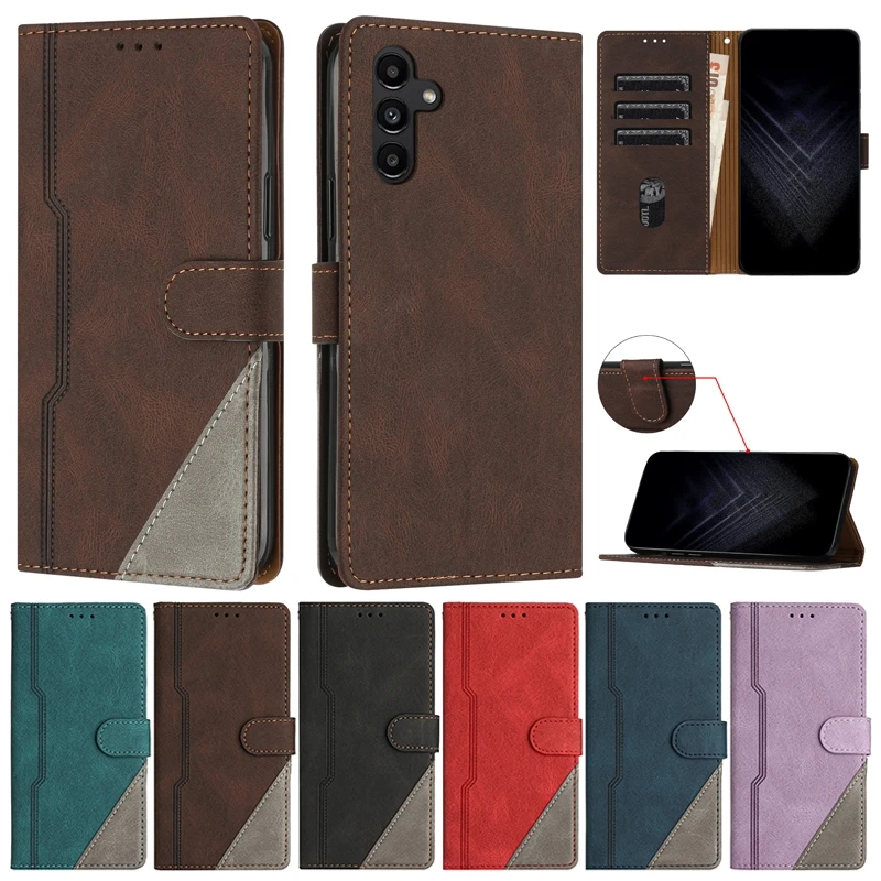 

Luxury Protect Case Cover For Samsung Galaxy M13 M21S F41 M21 M30S M23 F23 M31 M31S M32 M33 M51 M52 M53 M62 F62 Wallet Card Slot