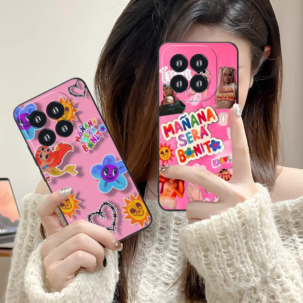 Фото Модный чехол для телефона Karol G для Xiaomi 15 14 13 12 Mi 11 T Ultra Lite Pro S X 5G с цветным принтом, роскошный чехол для мобильных телефонов №4