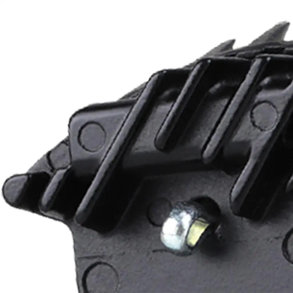 

2x Bike Disc Brake Pads Black Resin Semimetal Bicycle Brake Caliper Pad