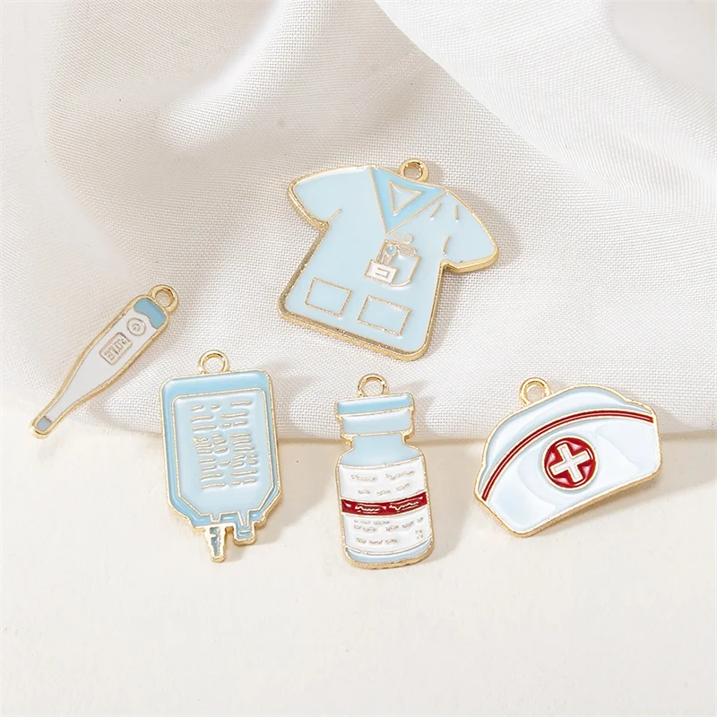 5 шт./партия эмалированные подвески для сумок