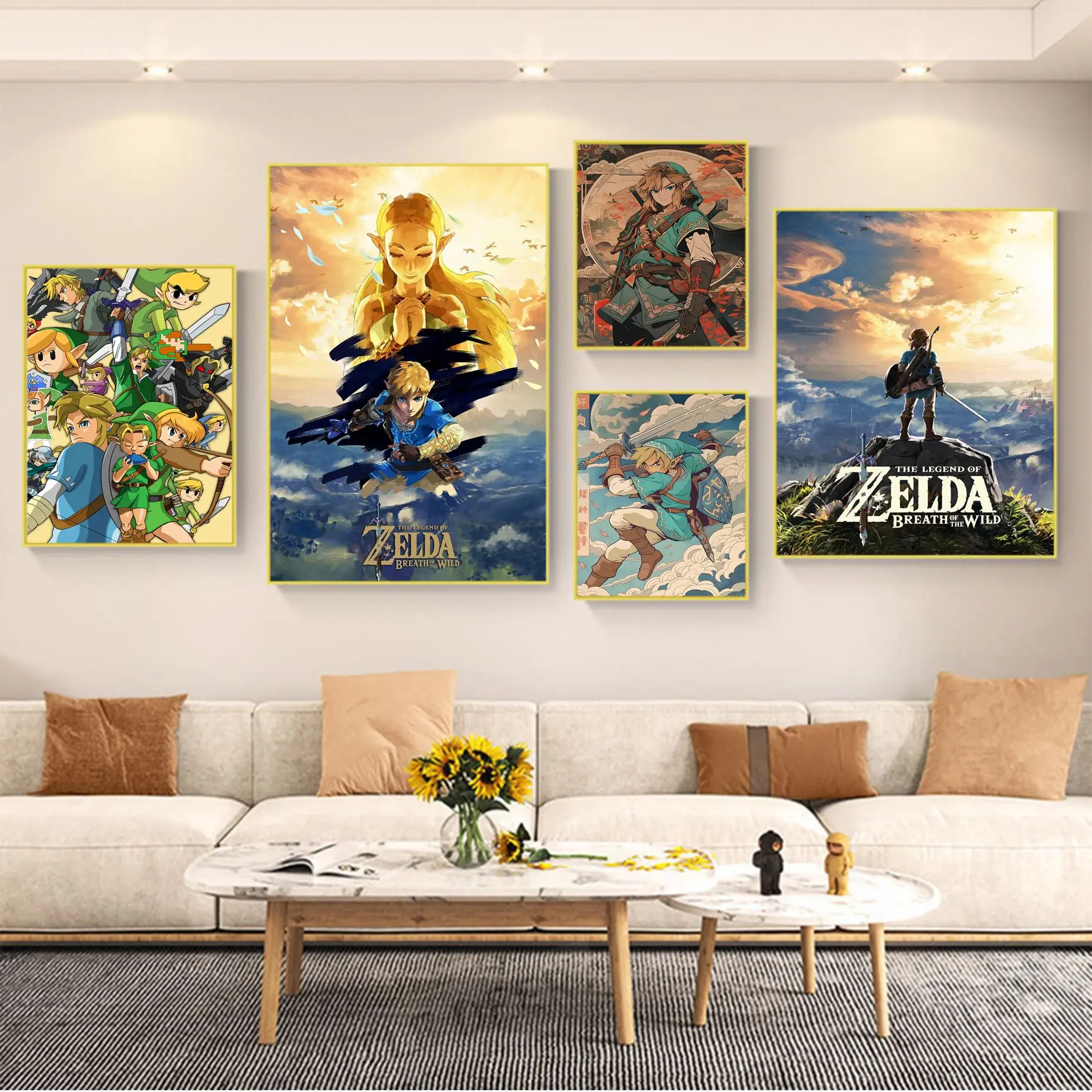 

Game T-Tears of Z-Zelda the K-Kingdom 2 Classic Vintage Posters Whitepaper Prints Posters Artwork Room Wall Decor