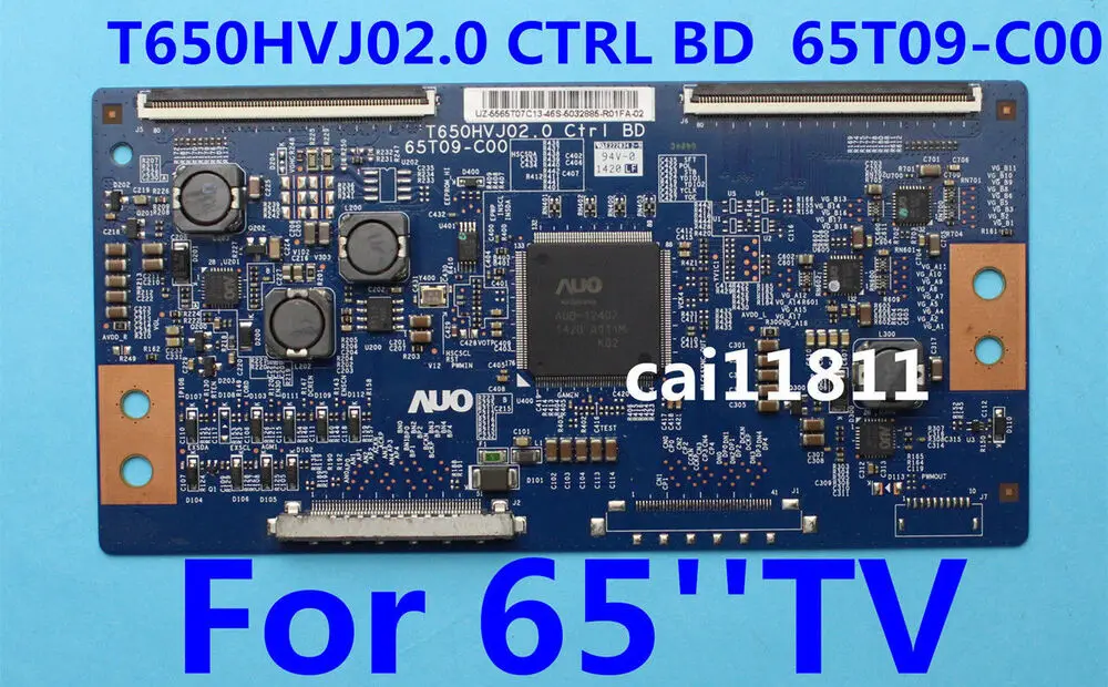 

Для Vizio E650i-A2 T-con board AUO T650HVJ02.0 65T09-C00, подходит для T650HVN05.4