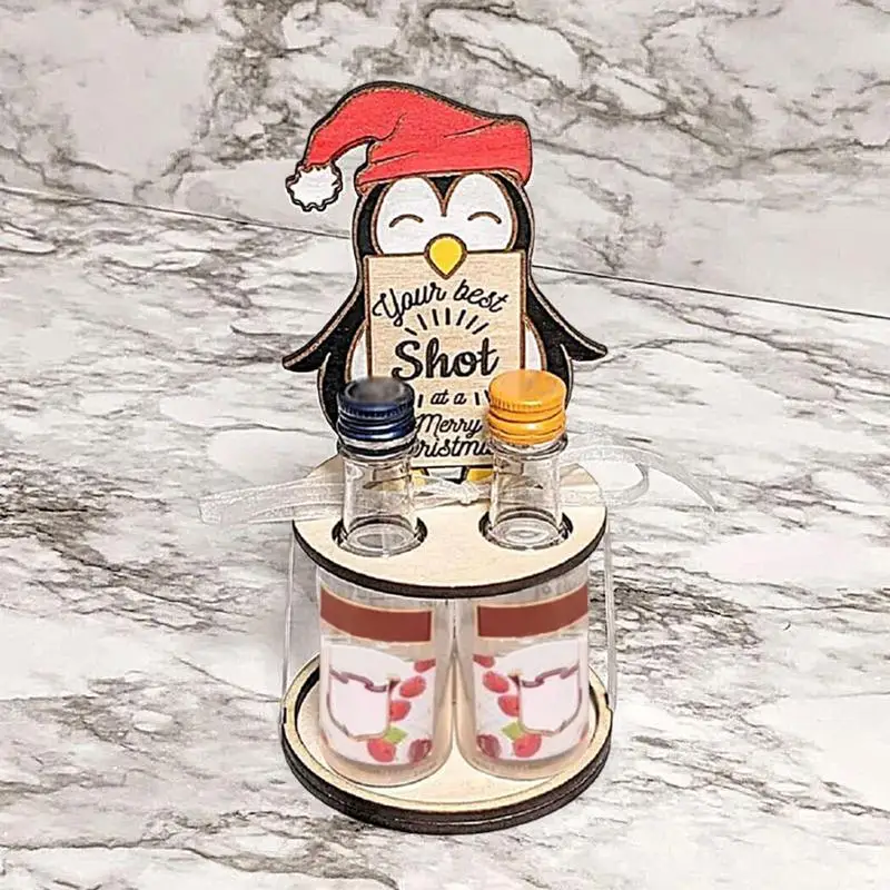 Рождественский держатель для вина креативный ликера рождественские украшения