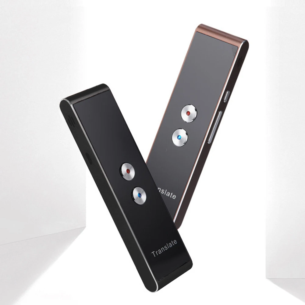 

Smart Voice Translator Instant High Recognition Ability Accurate 30+ Languages Translation Lightweight Long-time Use 2-way