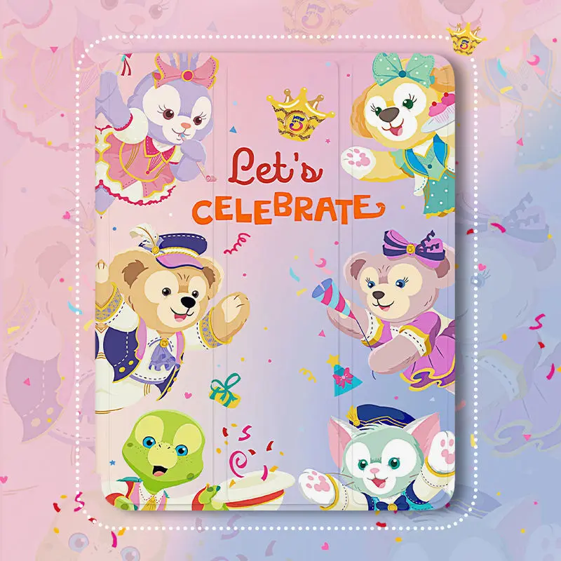 

Чехол для Ipad 9-го поколения Disney, 10,2 дюйма, тройного сложения, со слотом для ручки, mini5 / 6, с защитой от падения, air4, мультяшный pro11